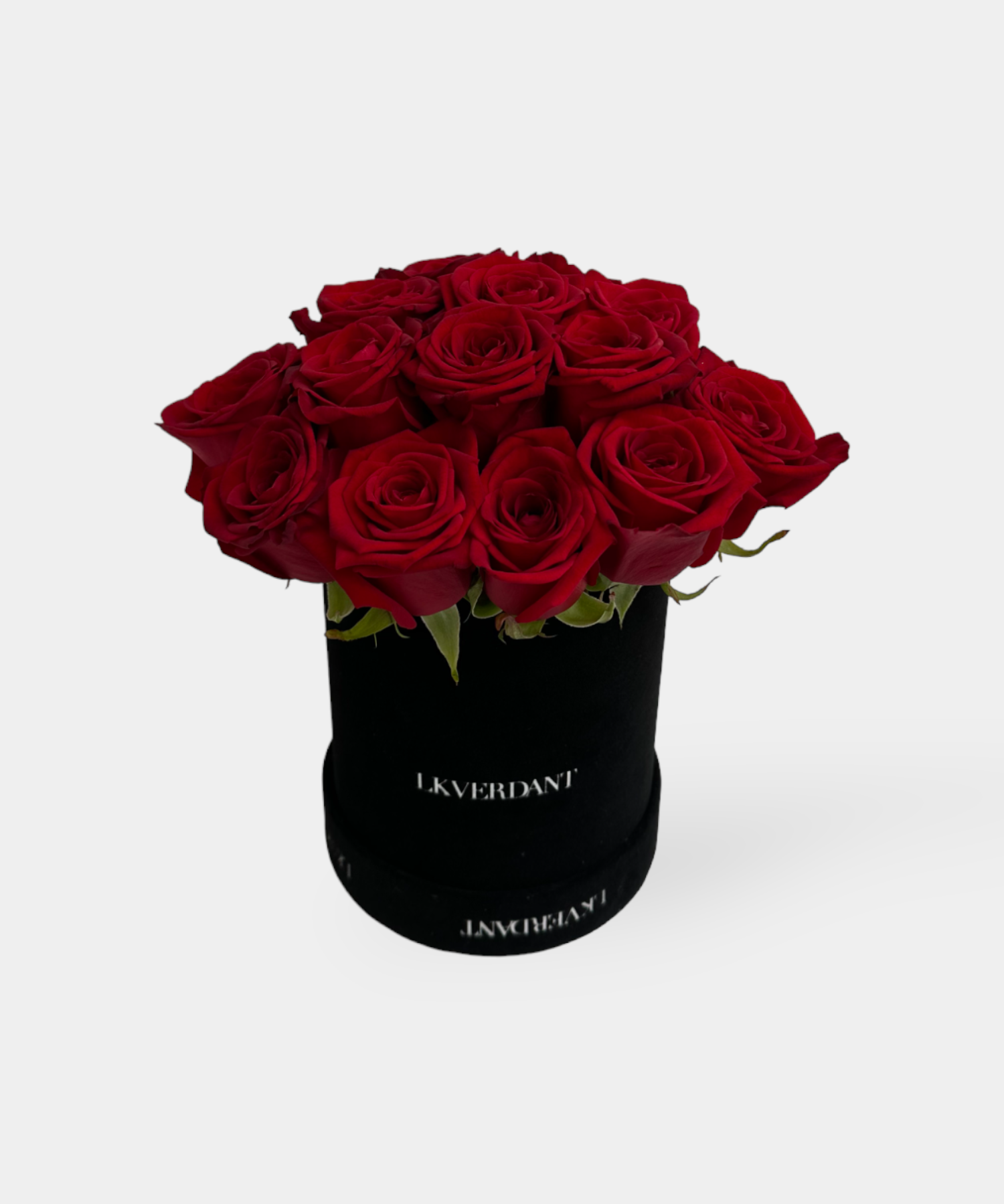 Red Roses Hatbox Flowers Delivery