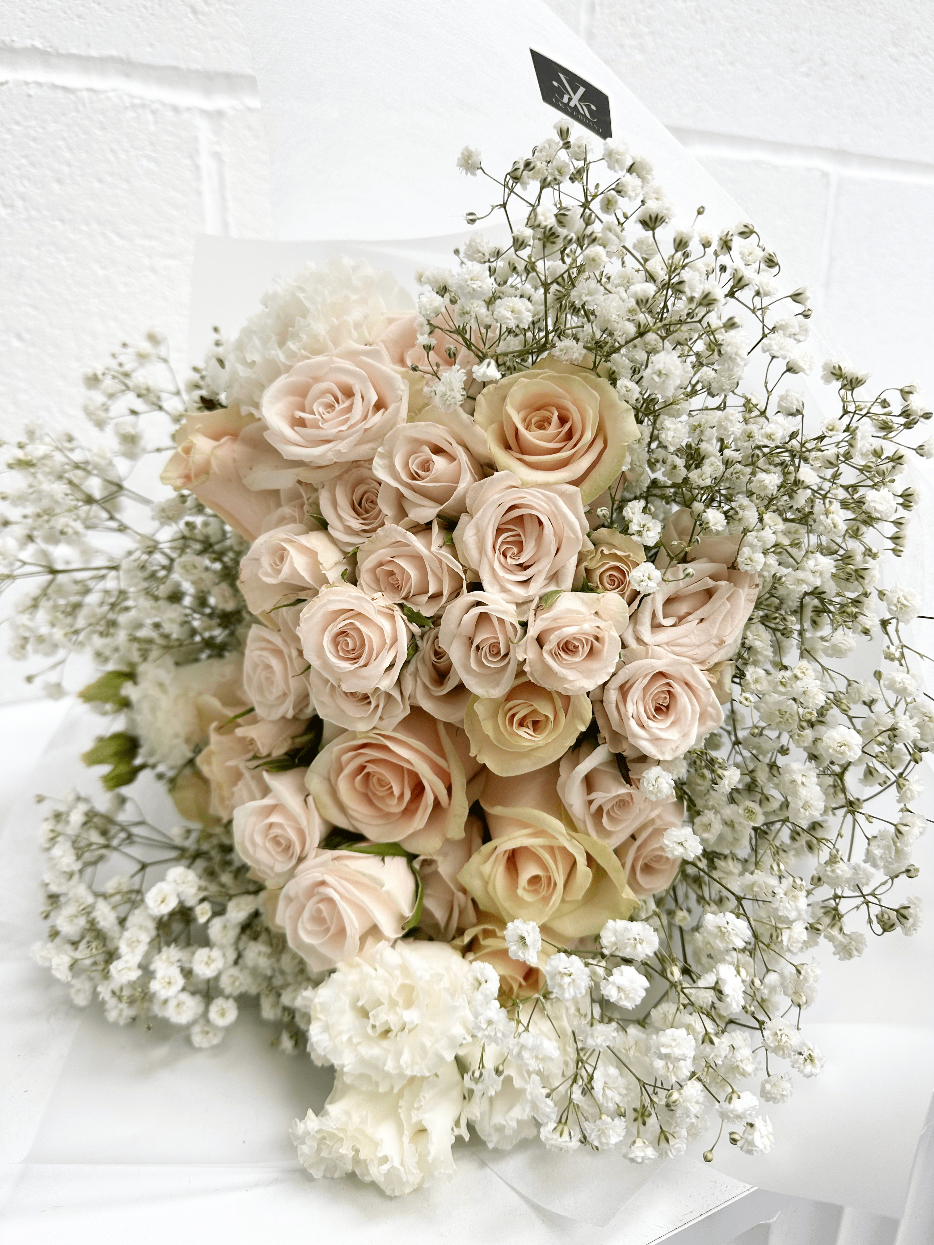 The Grace Bouquet - Beautiful Nude Flower Bouquet - LK VERDANT